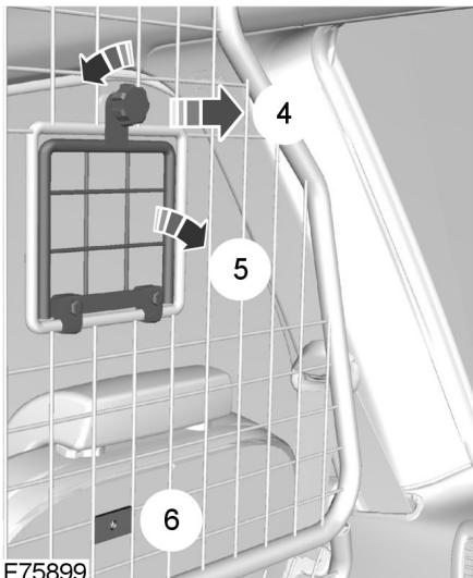 FORD S-MAX 2013 - Pose de la cloison grillagée pour chien - 6