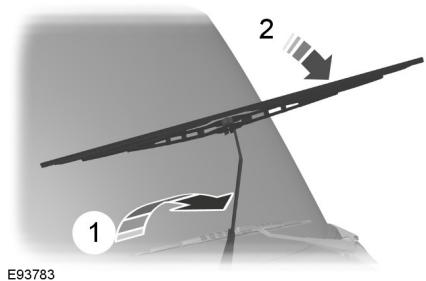 FORD S-MAX 2013 - Balais d'essuie-glaces de lunette arrière - 1