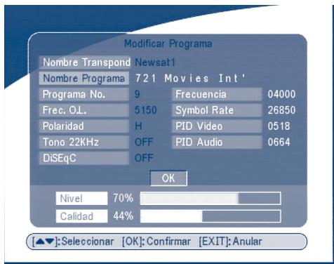 STRONG SRT 6015 - Modificar (Tecla amarilla) - 1
