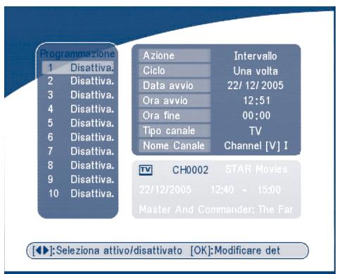 STRONG SRT 6015 - E possibile attivare un timer direttamente dal menu EPG. - 1