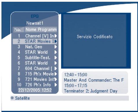 STRONG SRT 6015 - EPG (Guida Elettronica Programmi) - 1