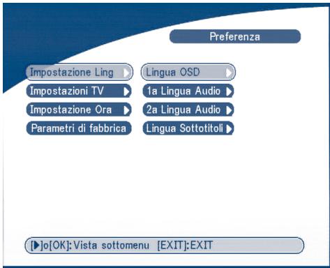 STRONG SRT 6015 - Impostazione Lingua - 1