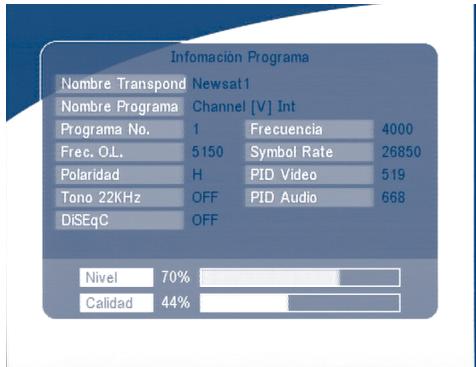 STRONG SRT 6015 - Informaciones de programa - 1