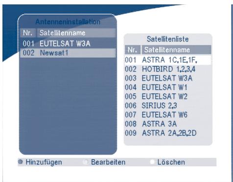 STRONG SRT 6015 - ■ Satellit hinzufügen - 1