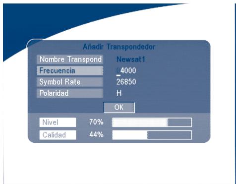 STRONG SRT 6015 - Añadir un Transponder - 1