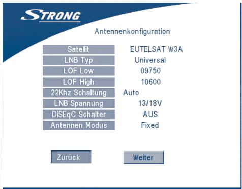 STRONG SRT 6015 - BILDSCHIRM 3 - 2