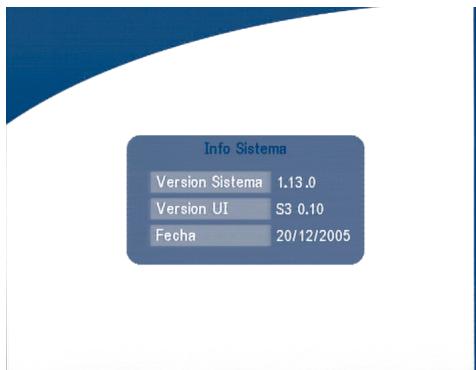 STRONG SRT 6010 - Informaciones del sistema - 1