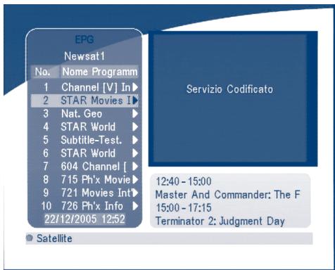 STRONG SRT 6010 - EPG (Guida Elettronica Programmi) - 1