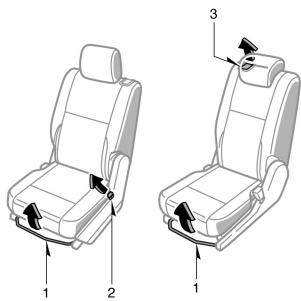 TOYOTA COROLLA VERSO - Ceintures de sécurité - 2