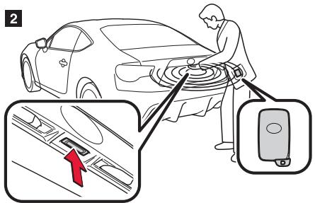 TOYOTA GT86 - Système « smart entry &amp; start - 2