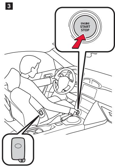 TOYOTA GT86 - Système « smart entry &amp; start - 3