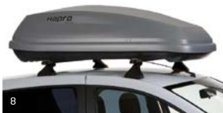 DACIA LOGAN PICK UP PHASE 2 - COFFRE de TOIT CARVER 400 - 5