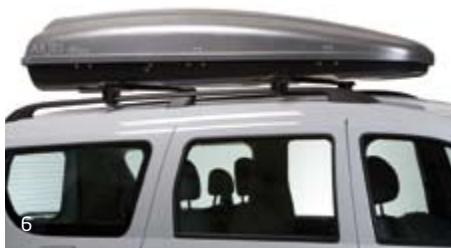 DACIA LOGAN PICK UP PHASE 2 - COFFRE de TOIT CARVER 400 - 3