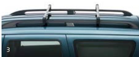 DACIA LOGAN VAN PHASE 2 - BARRES De TOIT tranversales ACIER - 3