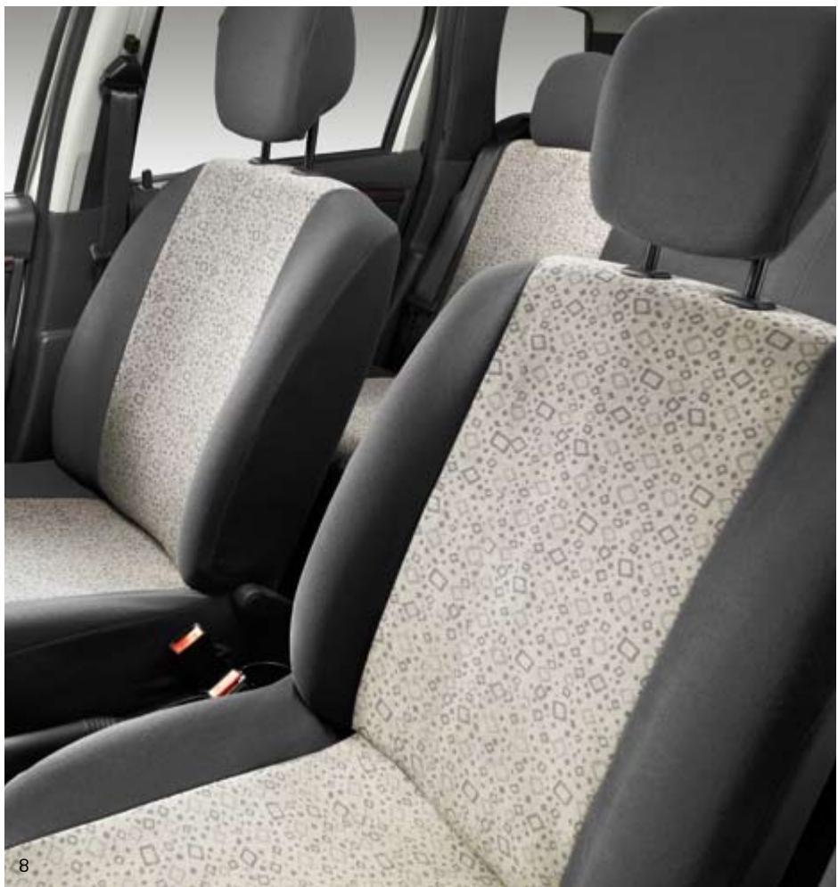 DACIA LOGAN VAN PHASE 2 - HOUSSE de siège SPORT - 1