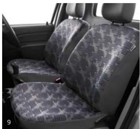 DACIA LOGAN VAN PHASE 2 - HOUSSE de siège SPORT - 7