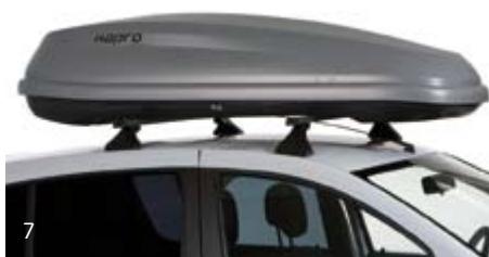 DACIA LOGAN VAN PHASE 2 - COFFRE de TOIT CARVER 400 - 4
