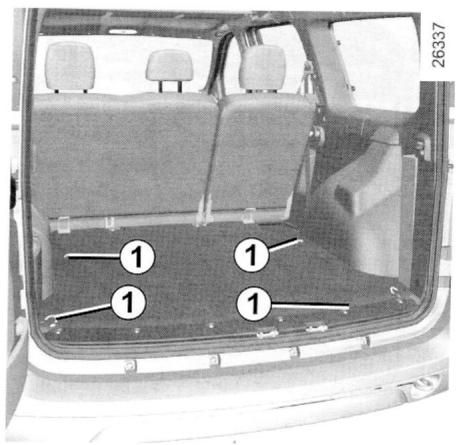 DACIA LOGAN VAN NO LIMIT 2009 - Transport d'objects dans le COFFRE - 3