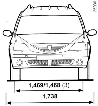 DACIA LOGAN VAN NO LIMIT 2009 - C - plaque moteur ou étiquette moteur - 4