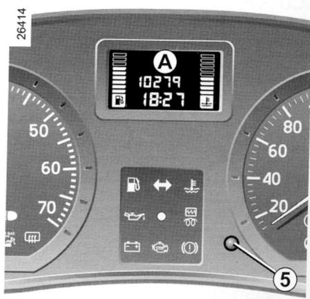 DACIA LOGAN VAN NO LIMIT 2009 - Indicateur de température du liquide de refroidissement 4 - 1