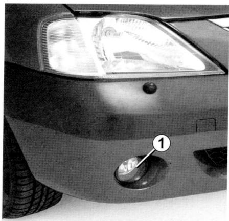 DACIA LOGAN VAN NO LIMIT 2009 - Nettoyage des projecteurs - 1