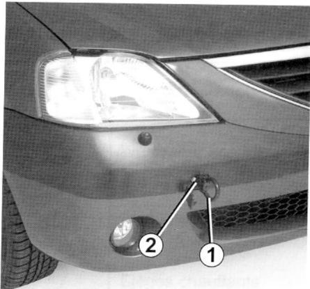 DACIA LOGAN VAN NO LIMIT 2009 - Compartiment à fusibles 2 - 4