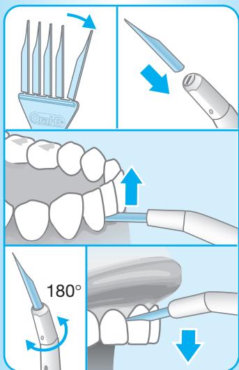 BRAUN ORALB PROFESSIONALCARE 8000 - Tête de brosse oral-b PowerPolisherMC (non offerte avec tous les modèles) - 7