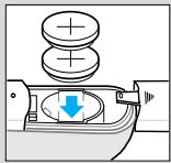BRAUN THERMOSCAN IRT3520 - Neue Batterien einsetzen - 1