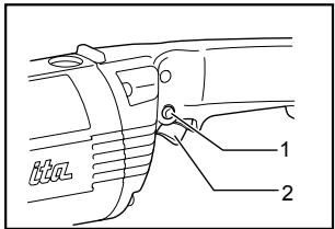 MAKITA 9607NB - Accioncimiento del interruptor - 1
