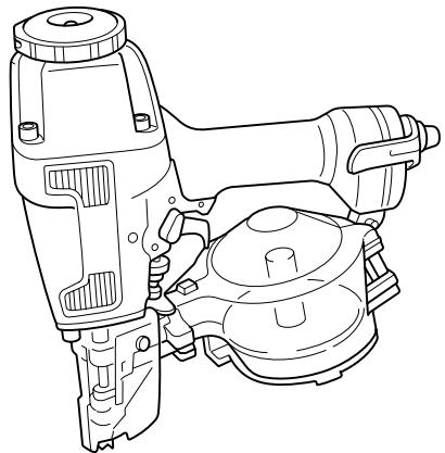 MAKITA AN611 - Construction Coil Nailer Clouese Pneumatique à Bobine Clavadora Neumática de Carrete - 1