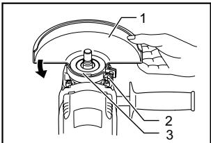 MAKITA GA9031 - For tool with locking screw type wheel guard - 1