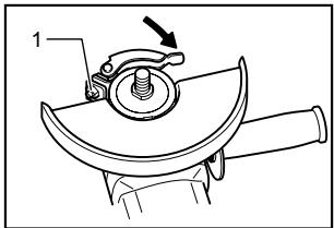 MAKITA GA9031 - For tool with clamp lever type wheel guard - 2