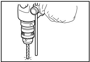 MAKITA NHP1310 - Operación de taladrado con percusión - 1
