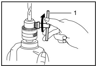 MAKITA NHP1310 - Instalación o desmontaje de la broca - 1