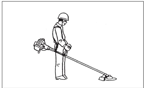 MAKITA UBH253U - Colocacion de la correa de hombre - 1