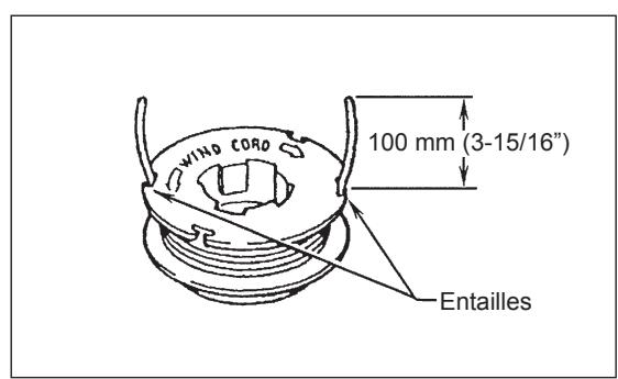 MAKITA UBH253U - Remplacement du fil nylon - 5