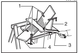 MAKITA 2702X1 - Ensemble de flasques dado (piece no 192693-8) - 5