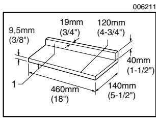 MAKITA 2702X1 - Guía auxiliar - 1