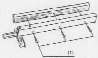 MAKITA 2708 - Revêtement de bois (guide d'onglet) - 1