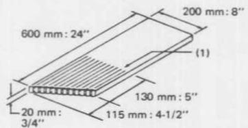 MAKITA 2708 - Planche à languettes - 1