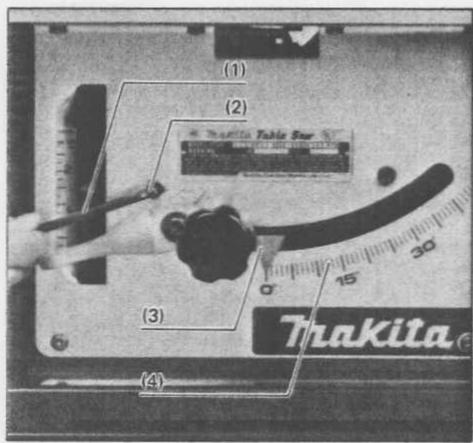 MAKITA 2708 - Réglage de la pince d'arrêt - 1