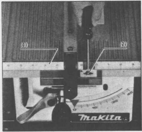 MAKITA 2708 - Réglage de la pince d'arrêt - 4