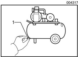MAKITA AT2550A - Entretien du compresseur, de la chambre à air et du tuyau d'air - 1