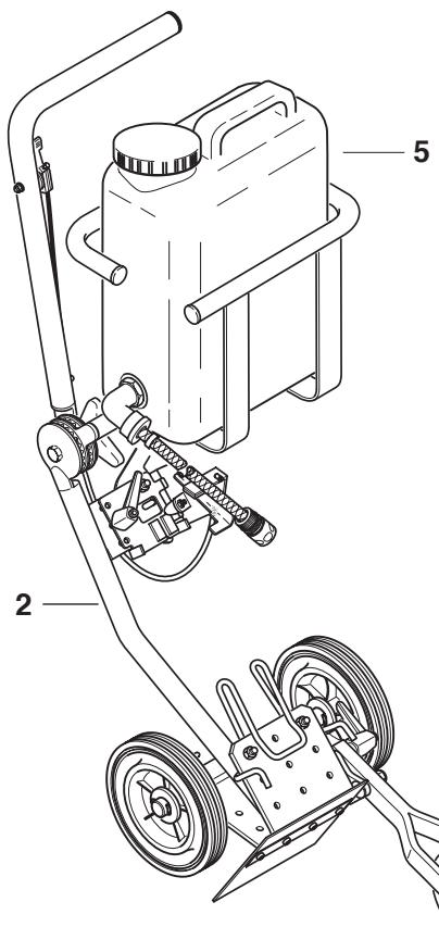 MAKITA DPC6440 - La conduite d'eau au réseau / réservoir (6) - 3