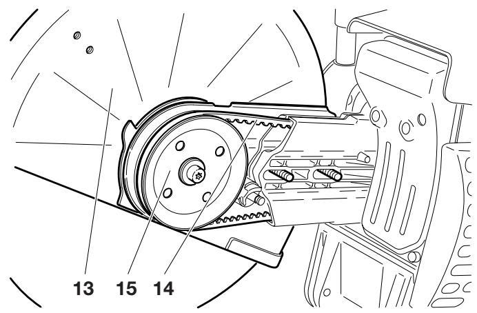 MAKITA DPC6440 - Démonter le dispositif de coupe - 4