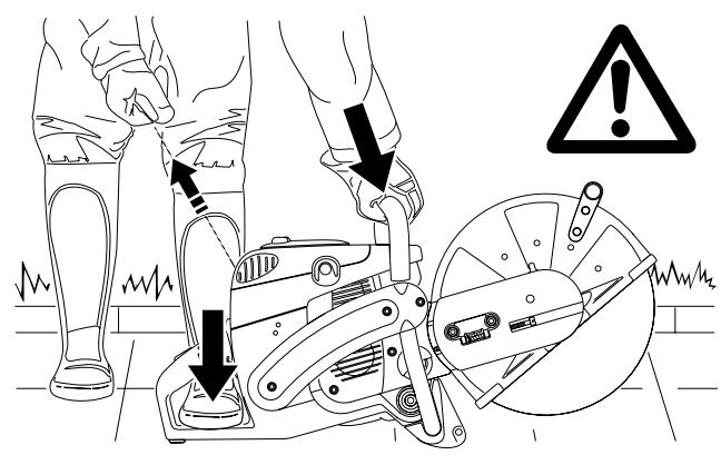 MAKITA DPC6440 - Démarrage à froid - 2