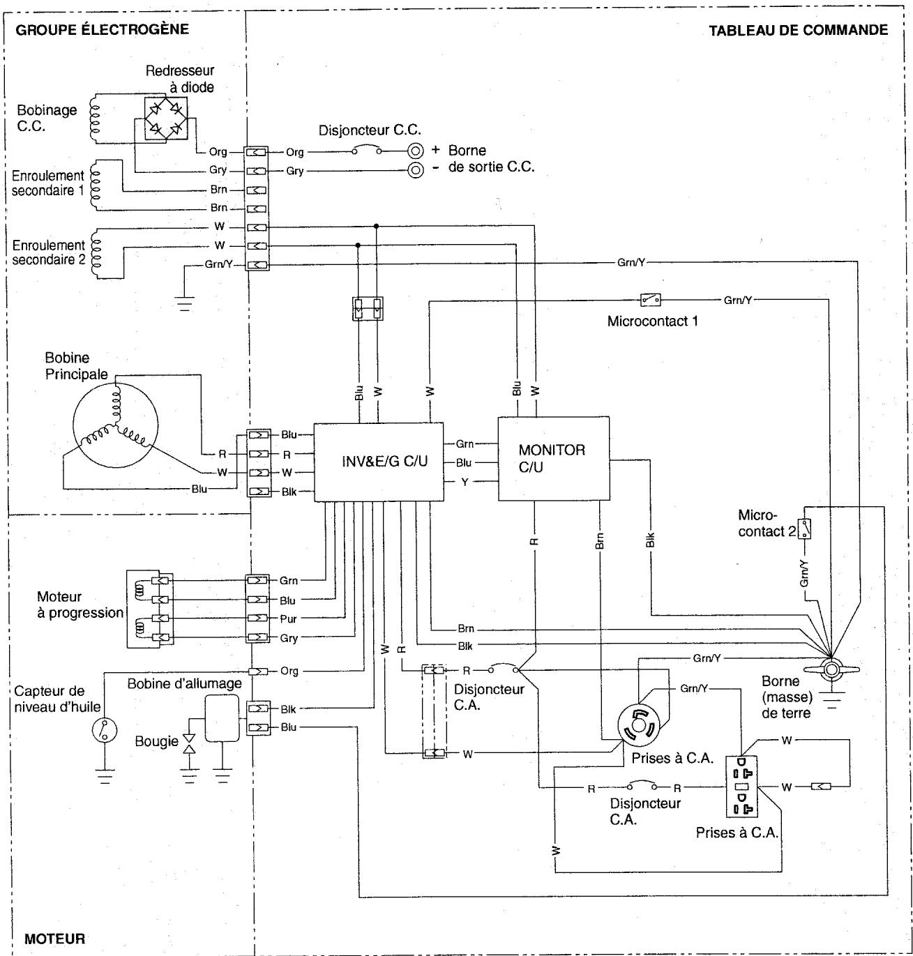 MAKITA G2800I - Diagramme de câblage - 1