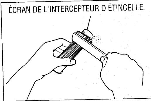 MAKITA G2800I - Pour nettoyer l'écran d'intercepteur d'étincelle - 1