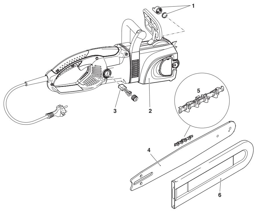 MAKITA ES2130A - Extract from the spare parts list - 1