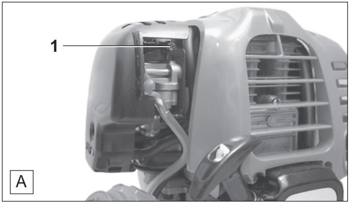 MAKITA MS250.4 - Leerlauf einstellen - 1